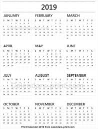 Calendar 2019 Tumblr Yearly Calendar Template Calendar Template Excel Calendar Template