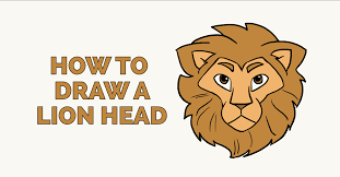 This is a slightly more complicated drawing than in previous tutorials so i have broken the process down into more steps. How To Draw A Lion Head Really Easy Drawing Tutorial