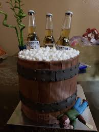 Corona Beer Bucket Cake Beer Cake Birthday Beer Cake Beer Birthday