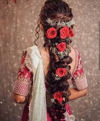 Braids, waves, buns, and more—channel your inner rapunzel on the big day by choosing one of these gorgeous bridal hairstyles for long hair. Pinterest Pawank90 Hair Styles Engagement Hairstyles Bridal Hairstyle Indian Wedding