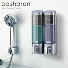 Triple Soap Dispenser Wall Mount Shampoo Dispensers Detergent Shower Gel Bottle Gold 300ml Plastic Bathroom Accessories For Home In 2020 Shower Soap Dispenser Soap Dispenser Wall Shampoo Dispenser