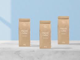 Download Free Kraft Paper Pouch Coffee Packaging Mockup Psd Good Mockups