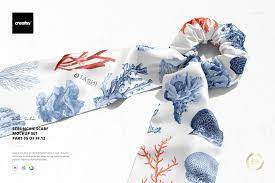 Download Scrunchie Scarf Mockup Set Creative Photoshop Templates Creative Market