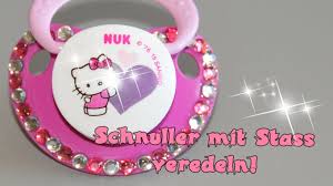 Unser team an produkttestern hat verschiedenste marken untersucht und wir ultra präsentieren ihnen als interessierte hier alle resultate unseres. Wie Man Einen Schnuller Mit Strass Verziert Youtube
