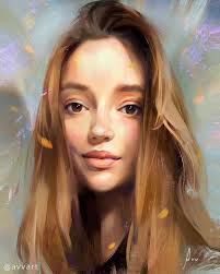Learn Digital Painting On Instagram Love The Way Avvart Paints Hair He Makes It So Smooth But Somehow Fu Digital Painting Digital Art Girl Digital Artist