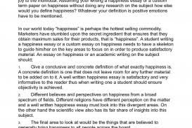 But some people use to forget this and have the money as the most important thing in their life, forgetting that the money can not buy happiness. Essay On Money Can T Buy Happiness