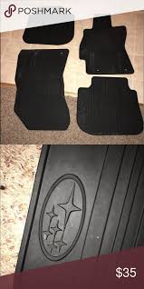 Subaru All Weather Black Floor Mats Black Floor Floor Mats Subaru