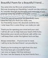 Photo By Martha Bertsimas Friendship Poems Friend Poems Best Friend Poems