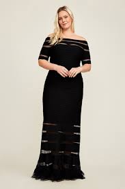 Kelly Pintuck Jersey Banded Gown Plus Size Tadashi Shoji