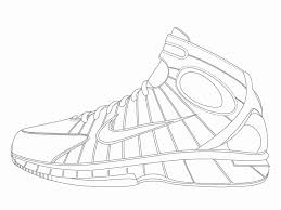 Not only sneakers, in this app footwear is also available for women who are ready to be created with various colors such as for example elegant shoes, high heels and women's boots. Sneaker Coloring Page Printable Lovely Jordan Shoe Coloring Pages Coloring Home Coloring Pages Sneakers Jordan Shoes