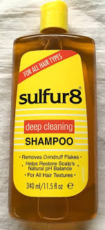 Sulfur8 original medicated hair & scalp conditioner not only moisturizes but also fights flakes. Sulfur 8 Deep Cleaning Shampoo Afro Cosmetic Shop