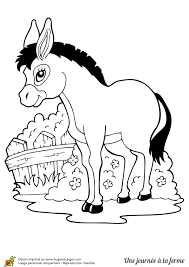 page 1 sur 12 hugolescargot com ane dessin coloriage animaux de la ferme cheval pour teanys