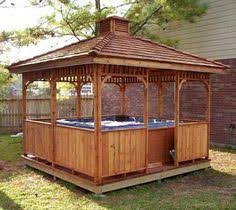 A hot tub enclosure with sides is always going to be a good choice if you want privacy and weather protection. Hot Tub Enclosure Ideas Build A Diy Hot Tub