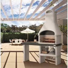 Palazzetti Barbecue Fixe Pierre Orlando Ceiling Lights Gazebo Outdoor Structures