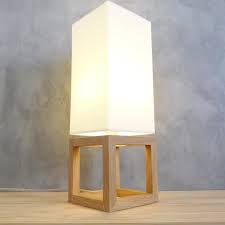 Wooden Table Lamp Shade Modern Bedside Lamps For Living Room Etsy In 2020 Lamps Living Room Table Lamp Shades Wooden Table Lamps