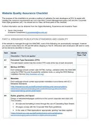 With this form, project managers can maintain and measure the preferred standard of quality control in a project. 50 Sample Quality Checklists In Pdf Ms Word