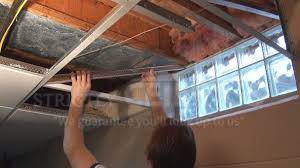 How To Build A Drop Ceiling Window Well Slope Drop Ceilings Installation How To Dropped Ceiling Basement Windows Window Well