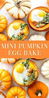 I prefer using fresh pumpkin puree in savory recipes, not desserts. Mini Pumpkin Egg Bake Once Upon A Pumpkin Savory Pumpkin Recipes Pumpkin Breakfast Pumpkin Recipes