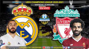 Horario del partido por premier league. Real Madrid Vs Liverpool En Vivo Champions League Youtube