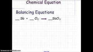 Balancing Chemical Equations Chemistry Socratic