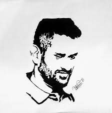 33 Stencil Art Of Mahi7781 Idessinn Art Illustration Drawing Draw Envywear Picture Artist Sketch Stencil Art Shadow Portraits Cool Drawings