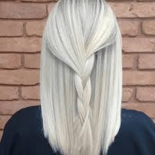 Transition from dyed hair to your natural grey. Our Unmissable White Blonde Hair Picture Gallery And Tips