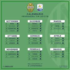 The campionato primavera 1 is a competition in italy. Primavera Hellas Verona Il Calendario Del Campionato 2017 18 Hellas Live