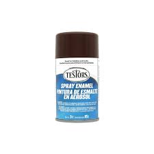 Testors Enamel Spray Paint Gloss Brown