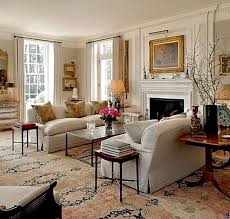 Classic And Tranquil Interior Design Especially Love The Curtain Rods Rug And Formal Living Room Decor Living Room Furniture Arrangement Formal Living Rooms