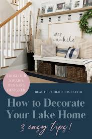Make Your Home Feel Like A Lake Home In 2020 Lake House Furniture Lake House Interior Lake Cabin Decor