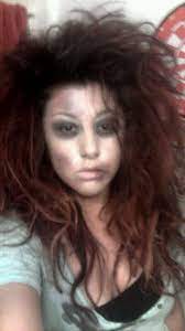 Zombie Hair Spray Hair With Hair Spray Before Hand Flip Hair Over Go Crazy And Tease Like You Ve Never Teased Before Twist Zombie Hair Hair Flip Halloween Hair
