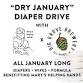 "Dry January" Diaper Drive at Big Grove DSM