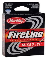 Berkley Fireline Micro Ice Fishing Line 50 Yards