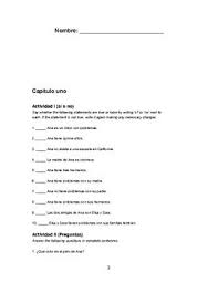 Pobre Ana Chapter By Chapter Activities Quiz World Language Classroom Language Activities Classroom Language