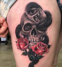 Pin On Thigh Tattoos