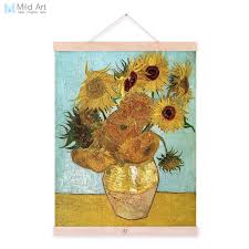 Paint a vincent van gogh brilliant green vase filled with zinnias and other colorful flowers. Vincent Van Gogh Moderne Gelbe Sonnenblume Poster Ursprungliche Floral Vase Leinwand Ol Gemalde Wohnzimmer Feine Wand Kunst Geschenke Poster Print Vincent Van Goghoil Painting Aliexpress