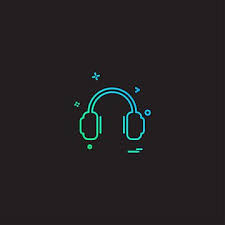 Headphone Icon Design Vector Icon Symbol Illustration Png And Vector With Transparent Background For Free Download Icon Design Music Logo Design Logo Design Free Templates