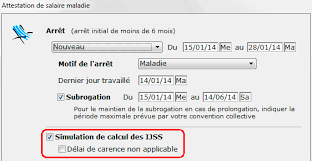 Attestation De Salaire Maladie