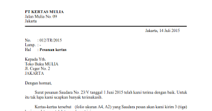 Surat undangan rapat tentang evaluasi produk type rumah minimalis. Contoh Surat Undangan Bentuk Official Style Contoh Surat