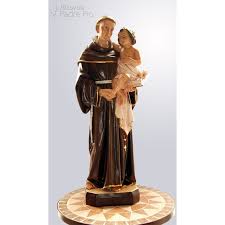 Statua Sant Antonio Da Padova 60 E 85cm