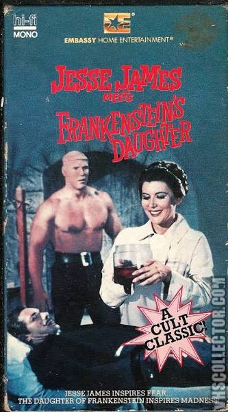 Jesse James Meets Frankenstein's Daughter | VHSCollector.com