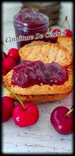 Confiture De Cerises Confiture De Cerises Confiture Recette Confiture Cerise