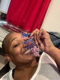 I did it!! I did it!! Keychains and car mirror hangers 🥰. Insert happy  dance 💃🏽. It's the little things that make me happy. I hope they like  them. I'm workin on