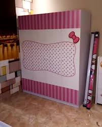 غرفة نوم اطفال وردي بنكي سرير واحد ٤باب مؤسسه طفل السعد للاثاث و المفروشات