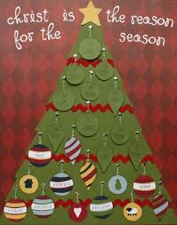 Christmas Tree Epattern For A Christmas Advent Calendar Christmas Tree Advent Calendar Christmas Advent Calendar Christmas Bulletin