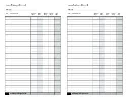 vehicle mileage log template – custosathletics.co