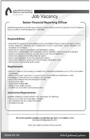 Finance qualifications are a must for progression in many careers within the sector, as their qualifications are mapped to four treasury job levels: Pif Senior Financial Reporting Officer Career Unit