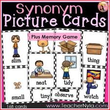Synonyms Flash Cards Flashcards Teaching Printables Synonyms And Antonyms