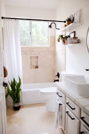 The photos of such tiles you might have seen in the magazine are really showing the natural beauty of this type of limestone. Bathroom Makeover Travertine Tune Up Flippinwendy