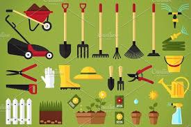 Vector Garden Equipment Garden Equipment Garden Tools Mowers For Sale